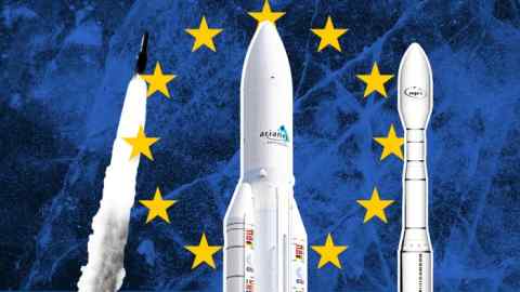 Ariane-5 and Vega rocket