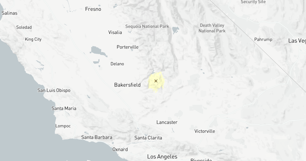 Magnitude 3.5 quake reported near Bakersfield