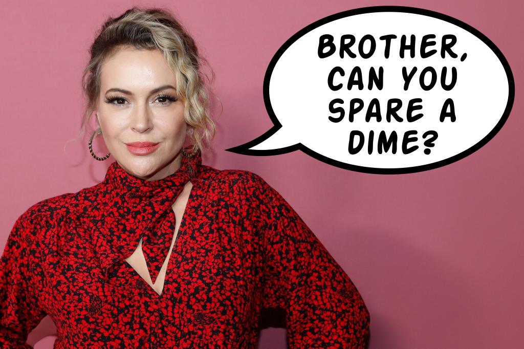 Why Alyssa Milano was wrong to ask followers to foot the bill