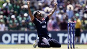 The U.S. defeats Pakistan in a dramatic upset at the cricket World Cup : NPR