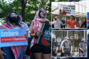 Citigroup urges staffers to 'keep cool' despite anti-Israel protests