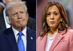 Harris, Trump in dead heat in latest presidential race poll